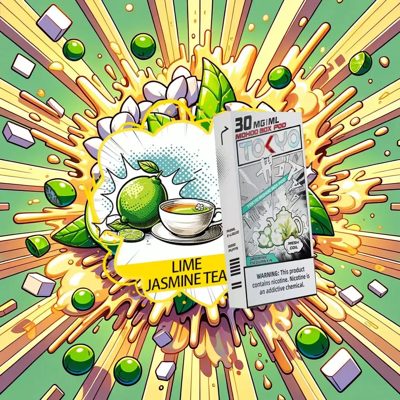 東京魔盒檸檬茉莉茶